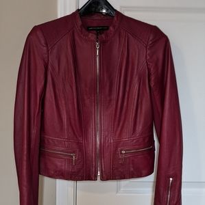 Leather jacket xs